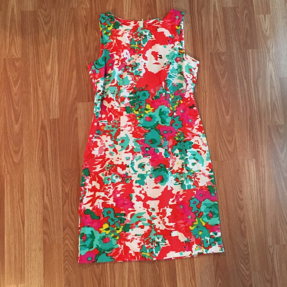 Short bright colored dress